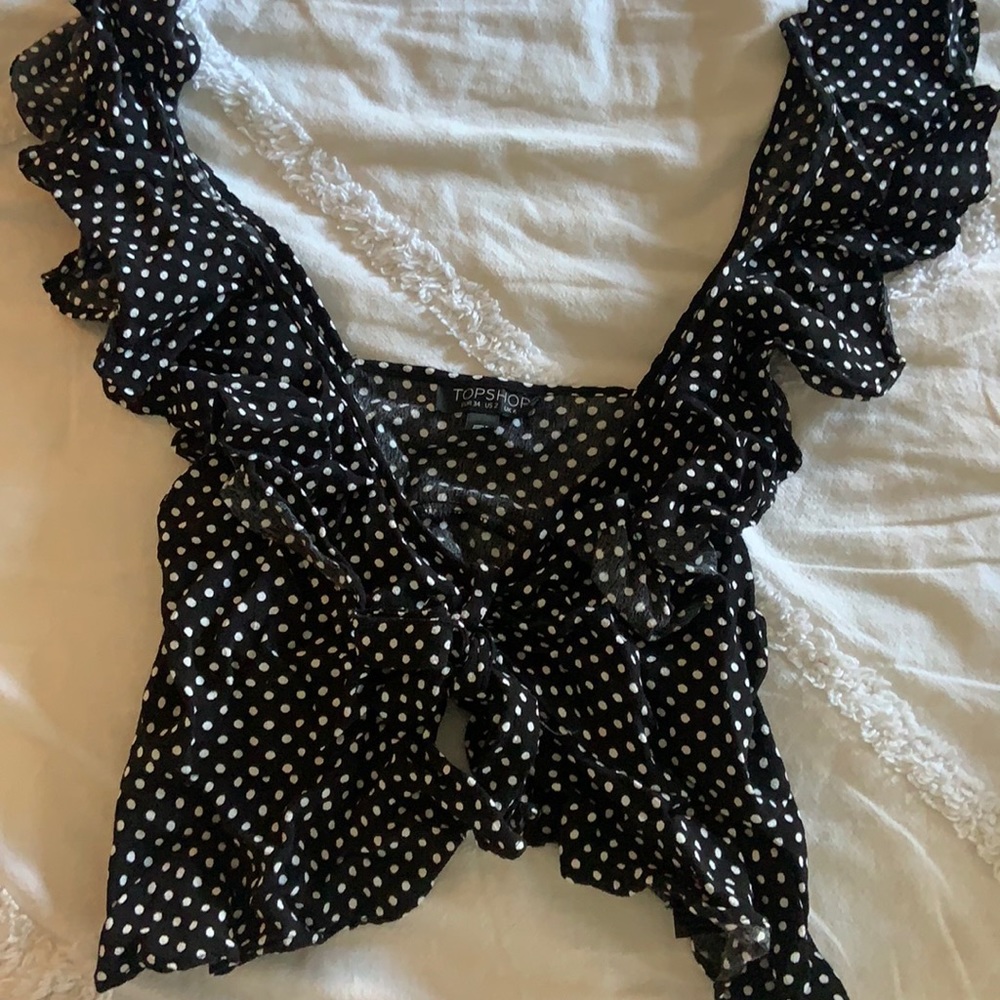 Vintage Topshop crop top